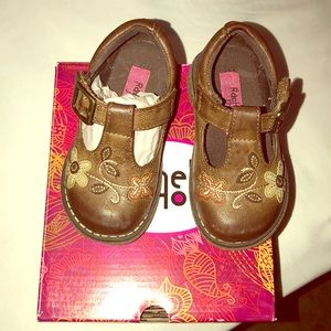 Little Girls Aster Brown Rachel Shoes